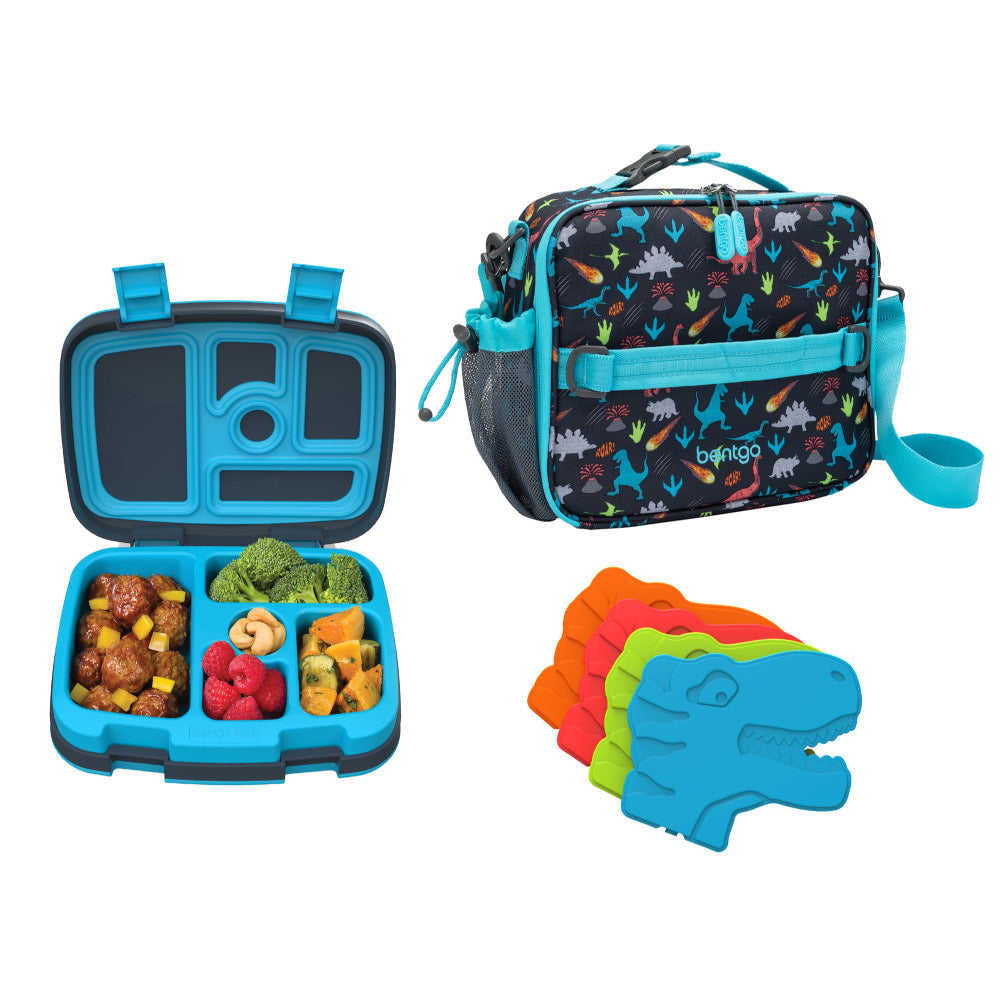 Kids Prints Lunch Box, Lunch Bag, & Ice Packs