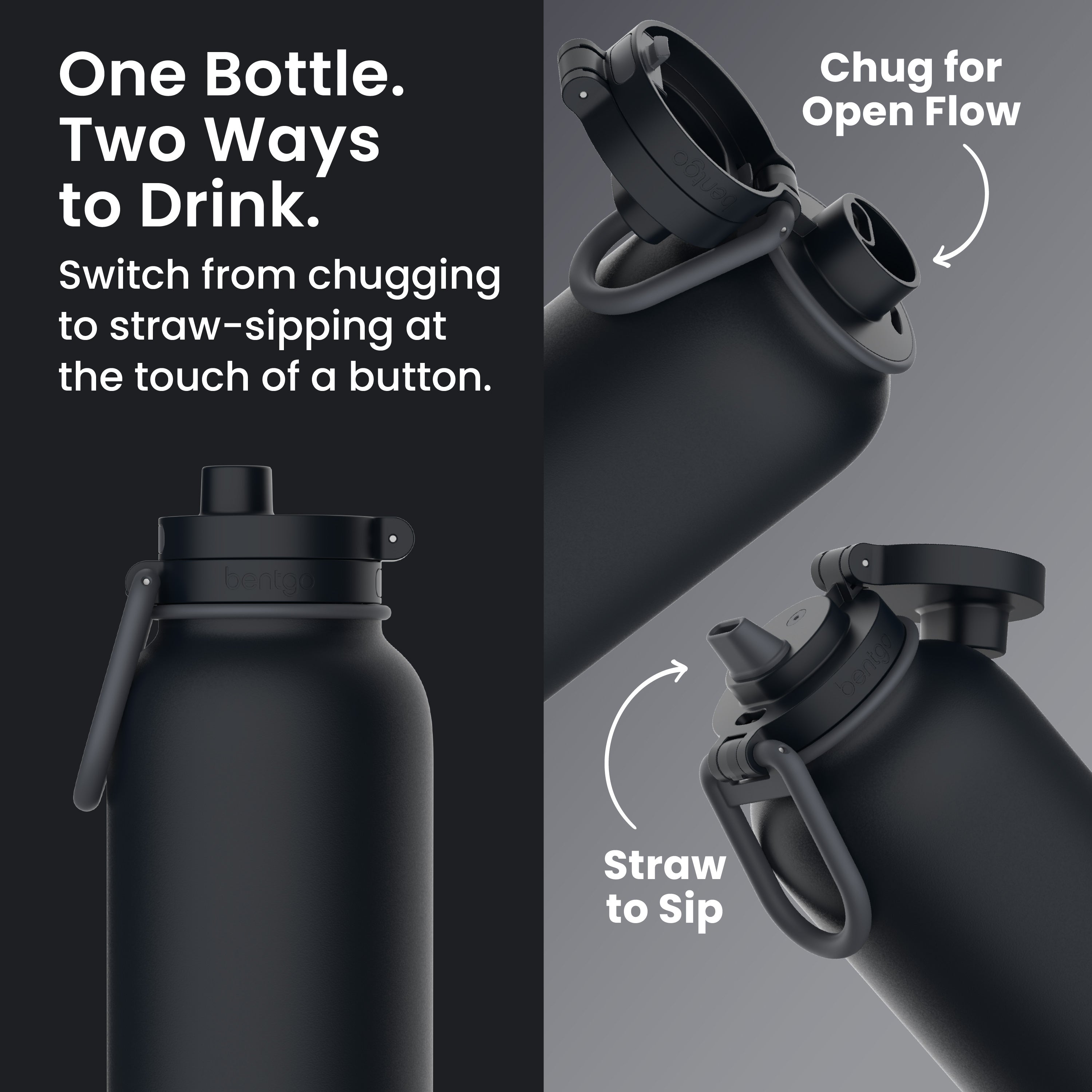 Flip 2-in-1 Water Bottle (40 fl oz)