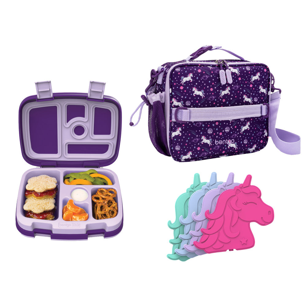 Kids Prints Lunch Box, Lunch Bag, & Ice Packs