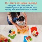 Easyboxes 4-Compartment Snack Containers 20-Piece Set