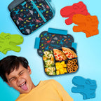 Kids Snap & Go Lunch Box, Insulated Lunch Tote, & Ice Packs