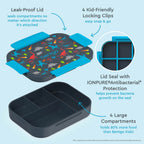 Kids Snap & Go Lunch Box, Insulated Lunch Tote, & Ice Packs