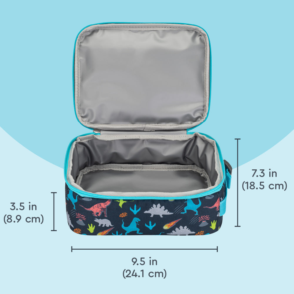 Kids Snap & Go Lunch Box, Insulated Lunch Tote, & Ice Packs