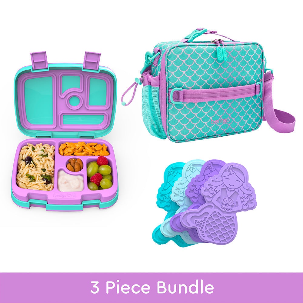 Kids Prints Lunch Box, Lunch Bag, & Ice Packs