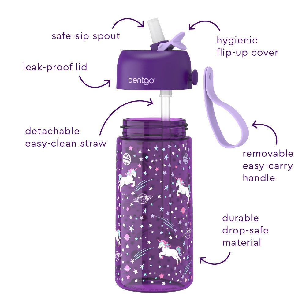 Kids Prints Lunch Box & Water Bottle