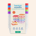 Easyboxes 4-Compartment Snack Containers 20-Piece Set