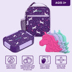 Kids Snap & Go Lunch Box, Insulated Lunch Tote, & Ice Packs