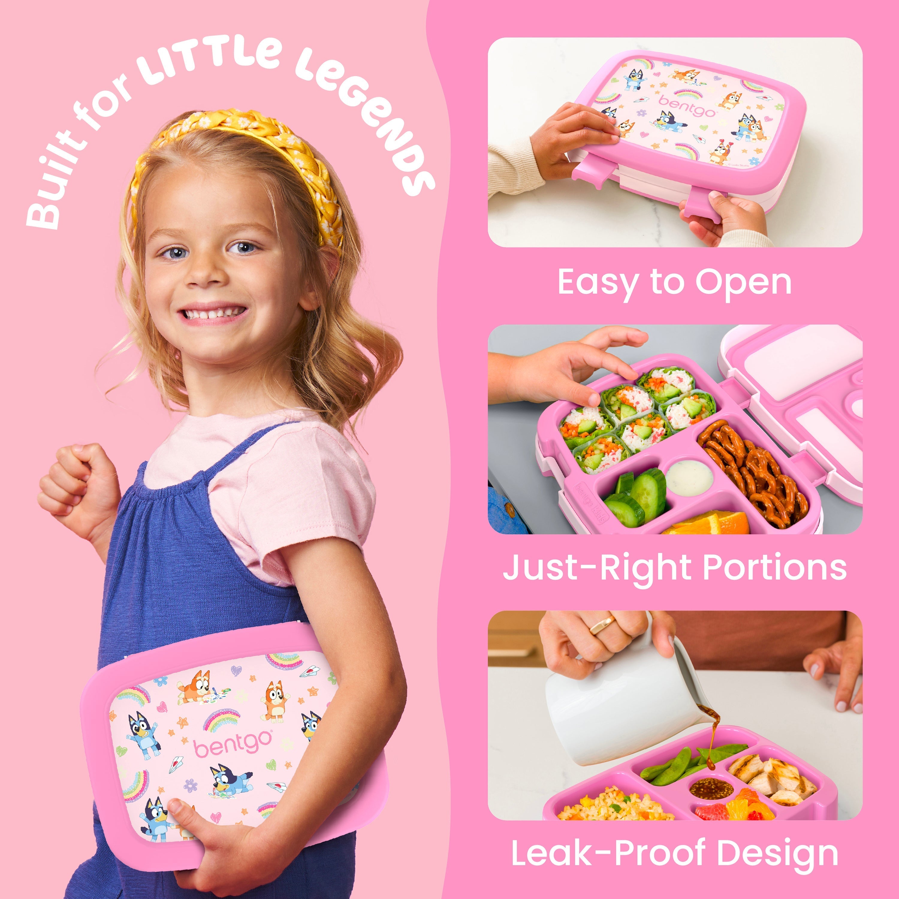 + Bluey Kids Prints Lunch Box