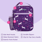 Kids Snap & Go Lunch Box, Insulated Lunch Tote, & Ice Packs