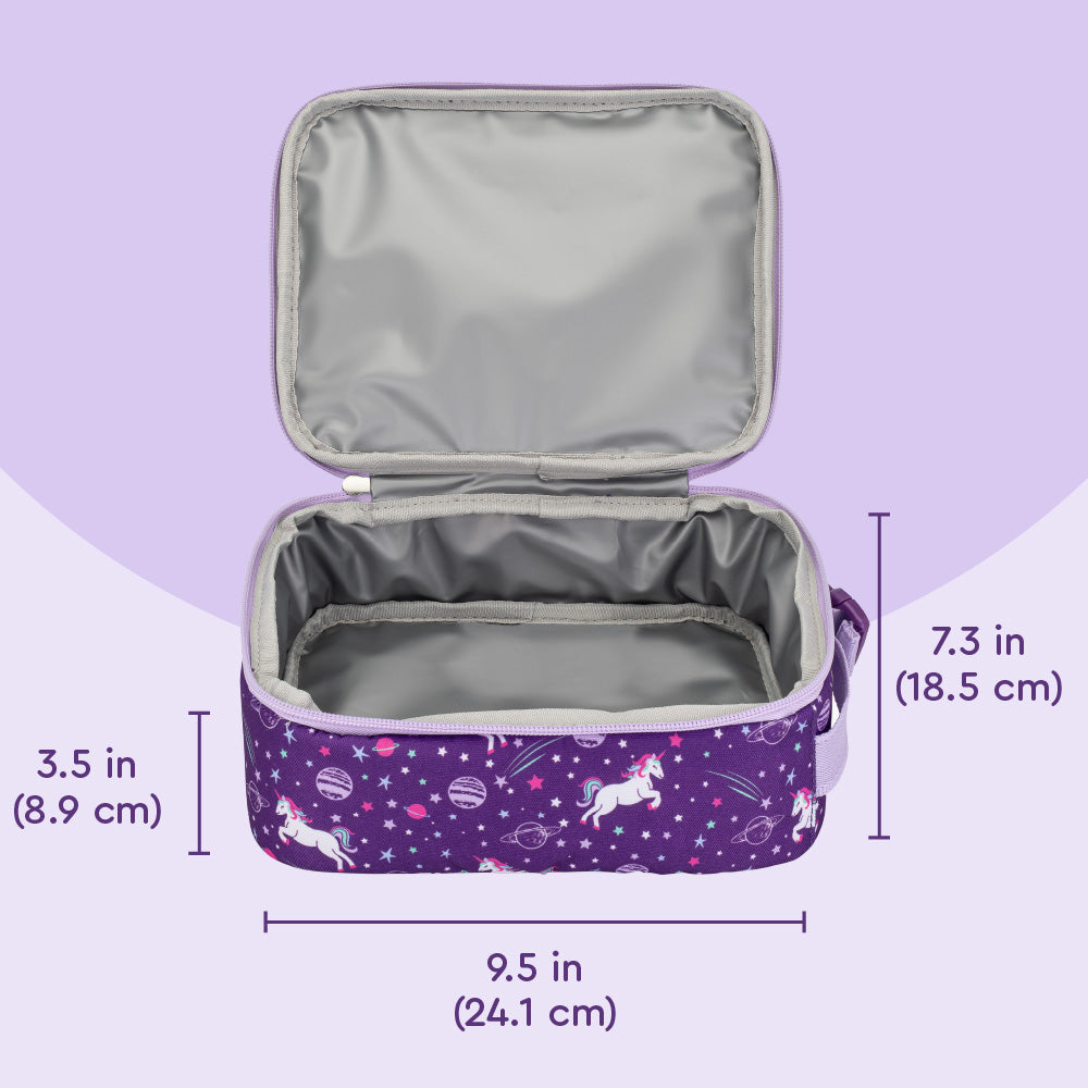 Kids Snap & Go Lunch Box, Insulated Lunch Tote, & Ice Packs