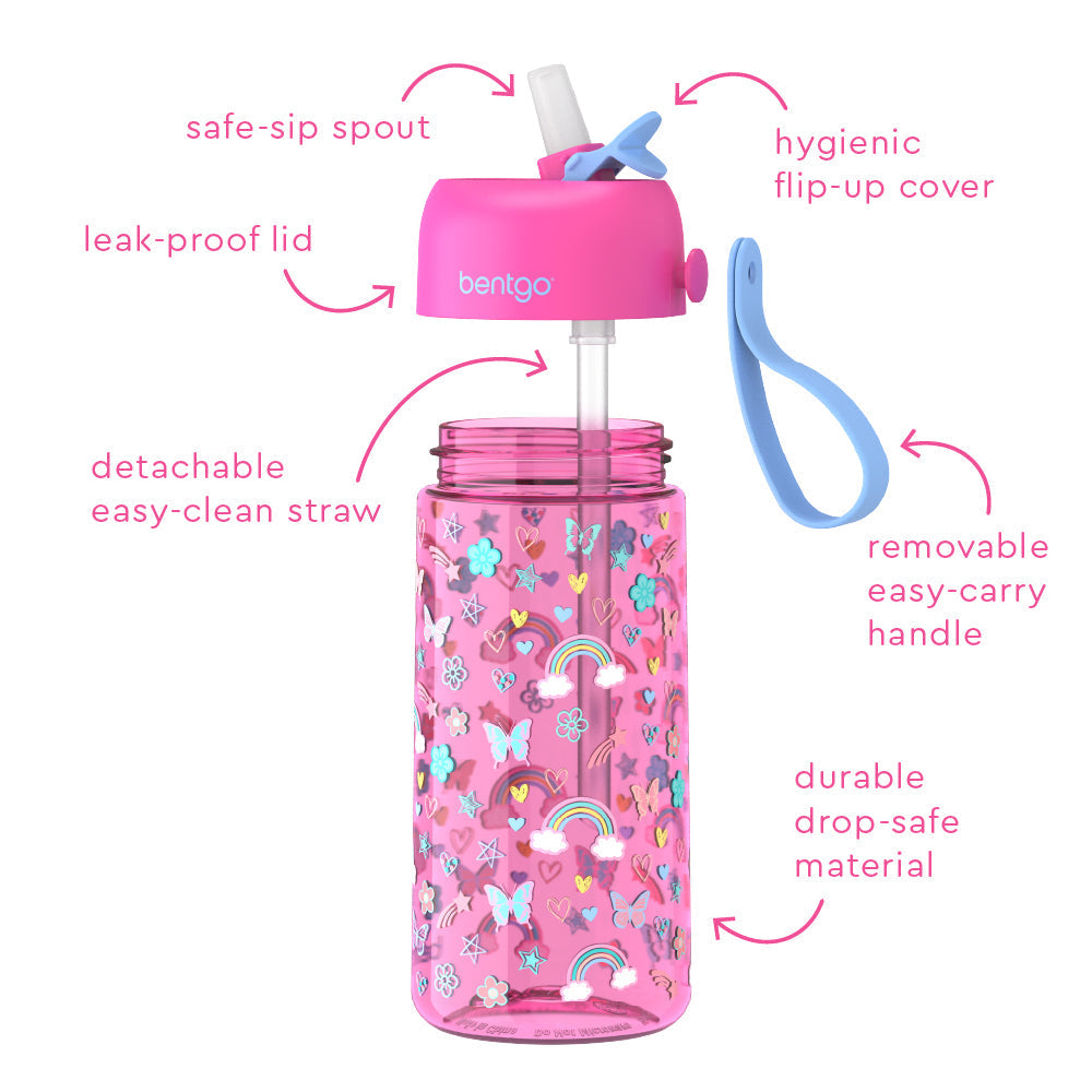 Kids Prints Lunch Box & Water Bottle