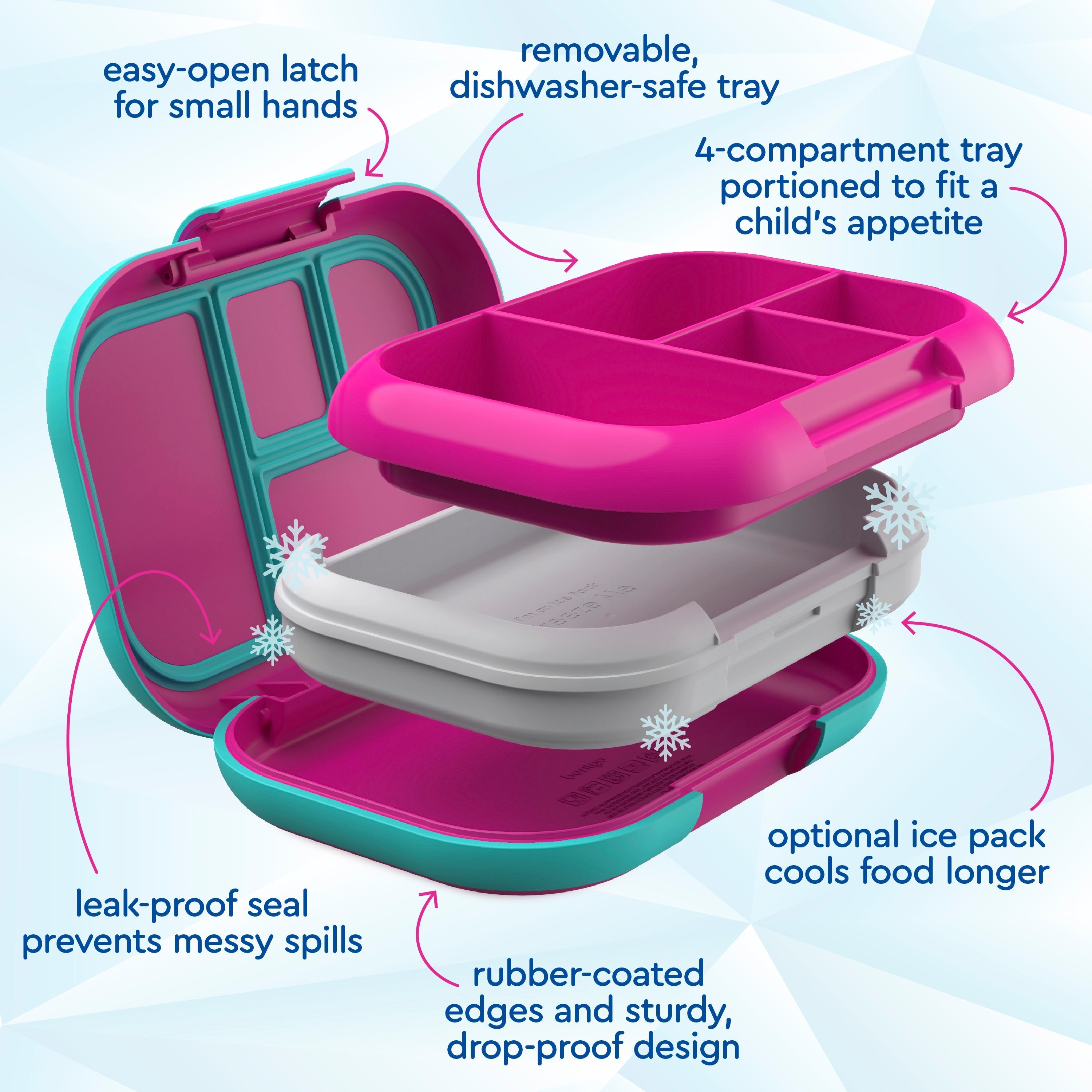 Chill Kids Lunch Box (2-Pack)