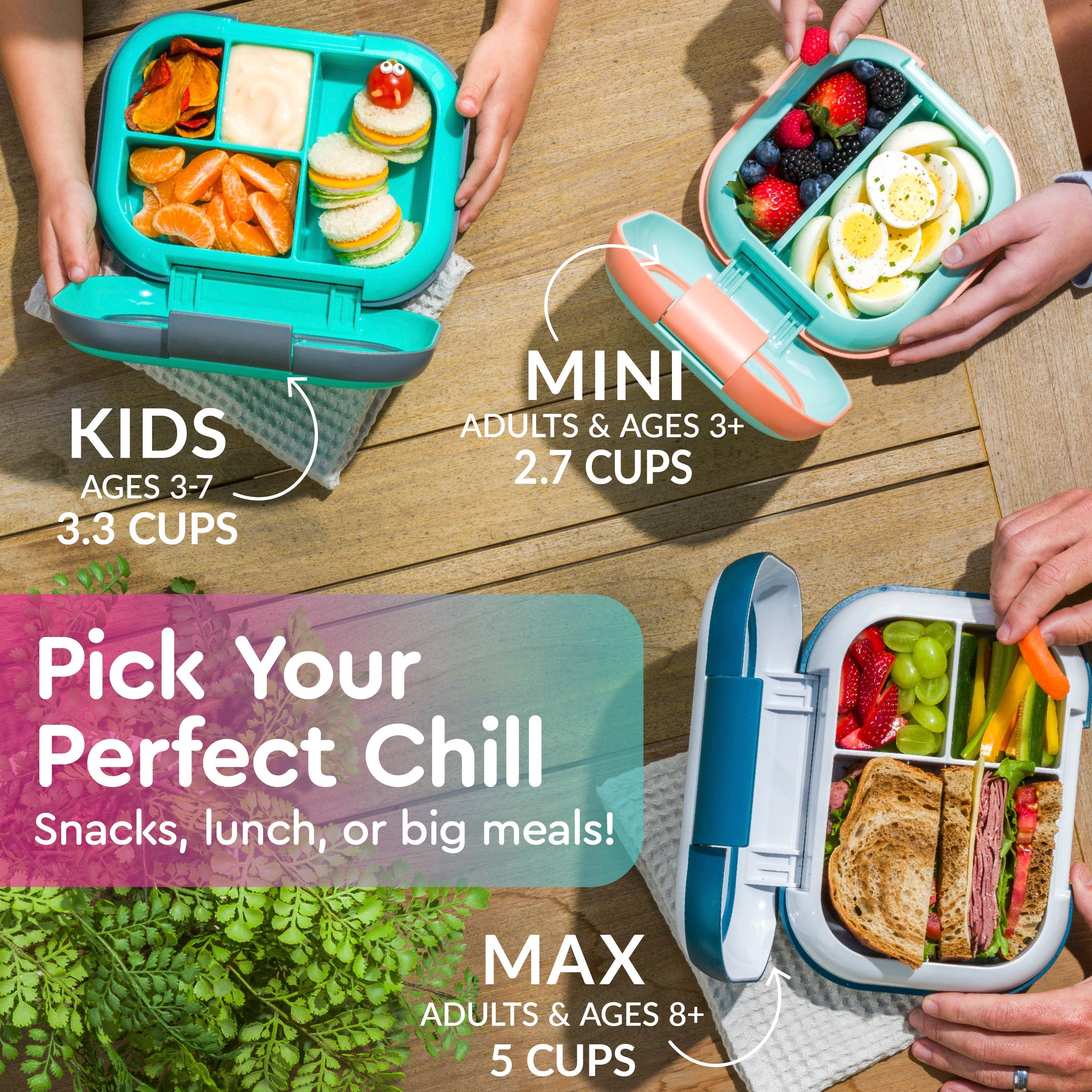 Chill Kids Lunch Box (2-Pack)