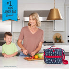 Kids Prints Lunch Box, Lunch Bag, & Ice Packs
