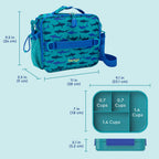 Kids Snap & Go 2-Piece Lunch Set