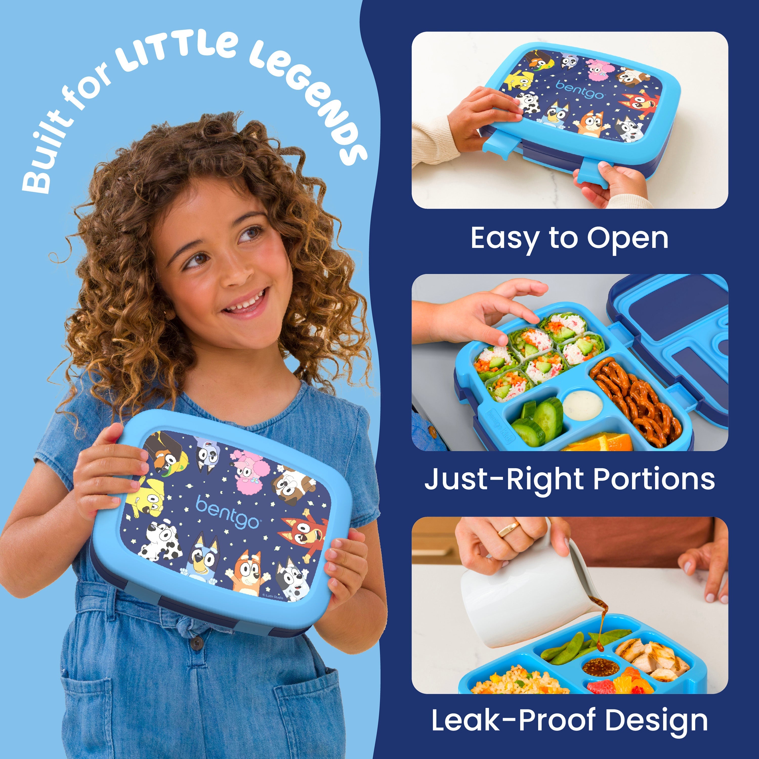 + Bluey Kids Prints Lunch Box