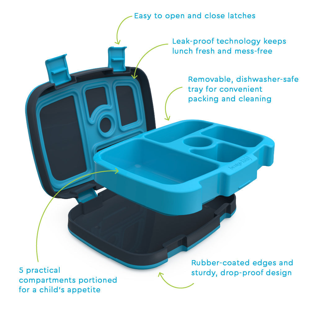 Kids Prints Lunch Box & Water Bottle