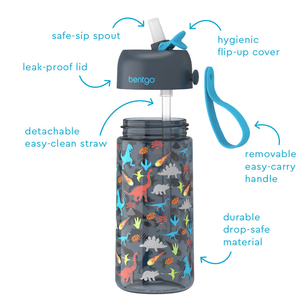 Kids Prints Lunch Box & Water Bottle
