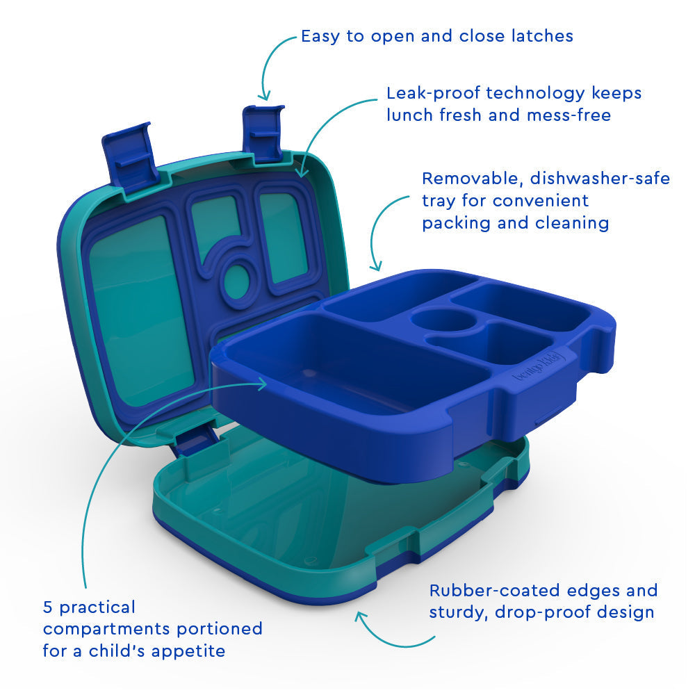 Kids Prints Lunch Box & Water Bottle