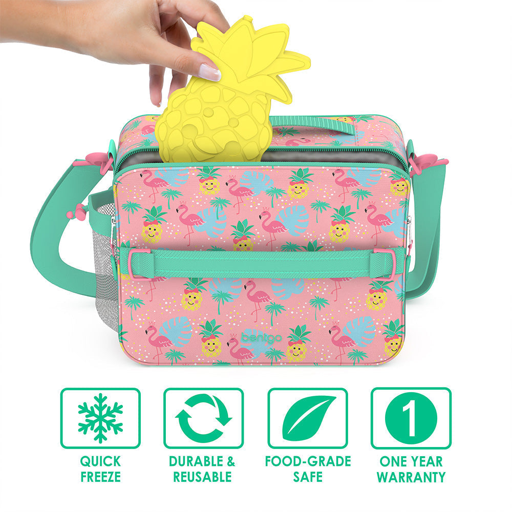 Kids Prints Lunch Box, Lunch Bag, & Ice Packs