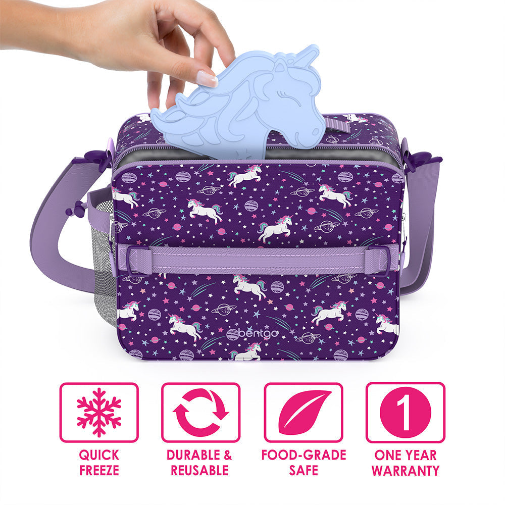 Kids Prints Lunch Box, Lunch Bag, & Ice Packs