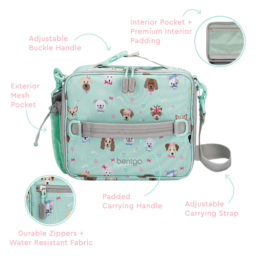 Kids Prints Lunch Box, Lunch Bag, & Ice Packs