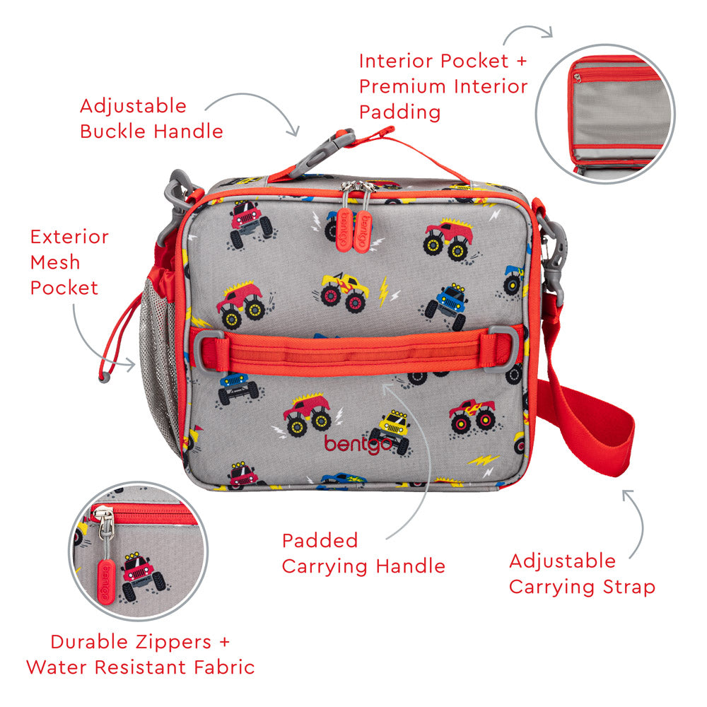 Kids Prints Lunch Box, Lunch Bag, & Ice Packs