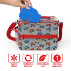 Kids Prints Lunch Box, Lunch Bag, & Ice Packs